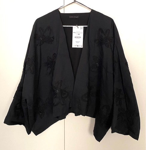 Zara new beaded floral mixed - zara,