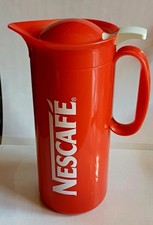Thermoskanne rot Nescafé | Nescafe | Höhe 27 cm | Thermoskanne rot | ungenutzt 