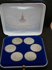 6x 1 Rubel PP Russland Olympia