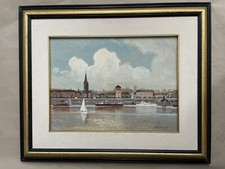 Wolfgang Hütten „Düsseldorf Rheinufer“