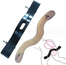 Herren Ball Folter Stretcher Hodensack Befestigung BALL SMASHER CRUSHER Holz Humbler