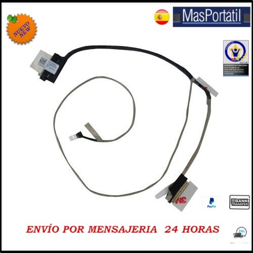 Kabel flex lcd video - hp, 15-ba