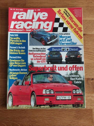 Rallye racing 1988 morgan - racing,