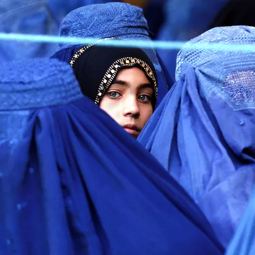 Damen topi burka - topi,