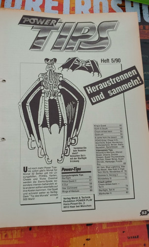 Powerplay tipps teil - powerplay, 05/90