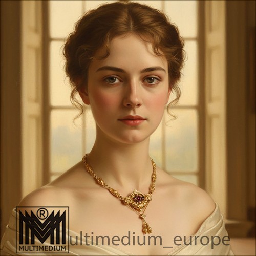 Biedermeier 585 gold - gold, collier