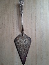 Großer Tortenheber Kuchenheber, Antik , Silber?