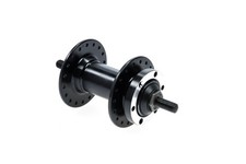 Fahrrad Vorderrad Nabe 36 Loch Alu DISC 6-Loch Vollachse 100mm Schwarz