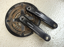 Shimano Kurbel Set FC-TY701 3 Fach 170 mm Fahrradkurbel schwarz (A024-545)