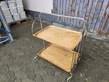 Bremshey Dinett Servierwagen Teewagen klappbar Mid Century Vintage 50er 60er Jh.