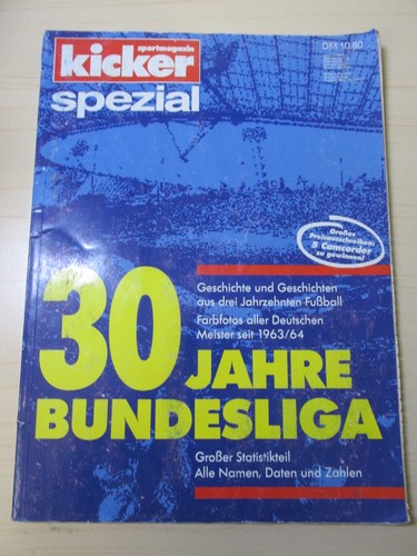 Kicker spezial jahre - spezial,