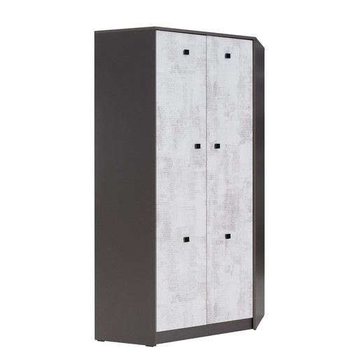 Eckkleiderschrank tommy - eckkleiderschrank,