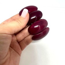 Vintage Kirschrot Bakelit