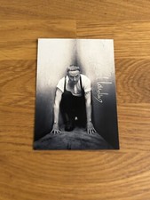 Rammstein Autogrammkarte Autogramm Paul Landers bedruckt Merch *Merchandise