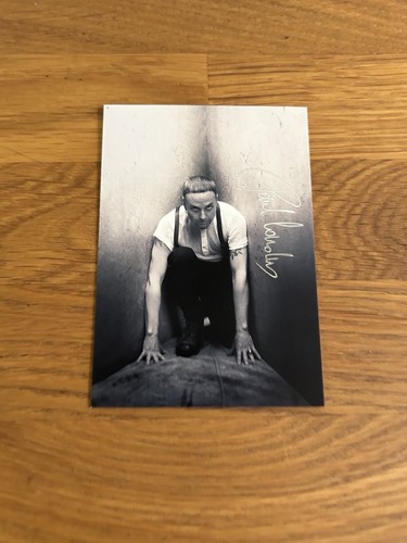 Rammstein autogrammkarte - rammstein,