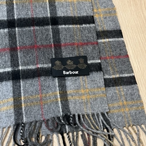 Barbour schal herren grau gold - barbour,