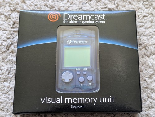 Sega dreamcast visual memory - dreamcast,