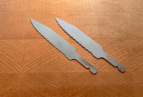 7cm klingenrohling - 2x,