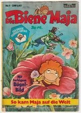 ✪ DIE BIENE MAJA #1 So kam Maja auf... ohne Beilage, Bastei 1976 COMICHEFT Z3