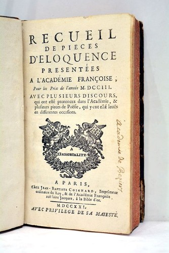 Altes buch sammlung preis - sammlung, 1703