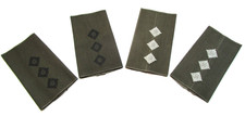 2 Paar Rangabzeichen Heer