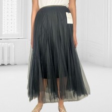 Maxi Rock Maxirock Tüll Rock