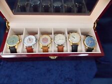 Glashütte, KRONSEGLER Eternitas Ref. KS 711, 6 x Herren Armbanduhr, in Holzbox