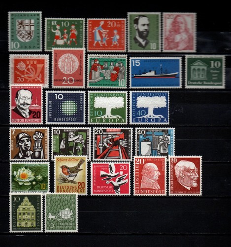 Briefmarken bund 1957 - briefmarken,
