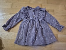 Mädchen Kleid Gr. 80 Helllila