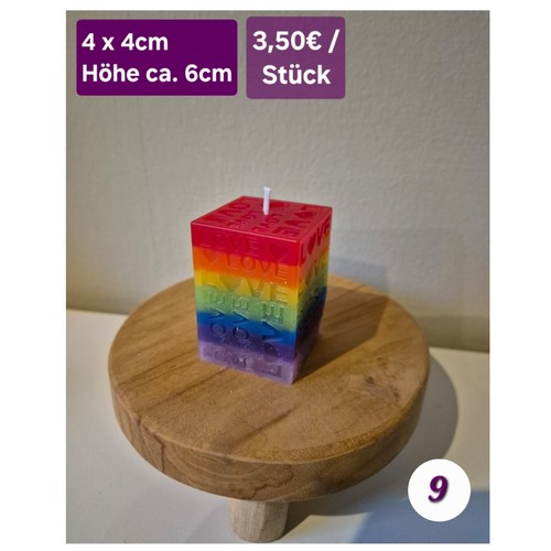 Stumpenkerze love kerze - stumpenkerze,