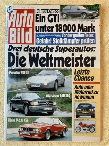 Auto bild vom 06 1987 - auto, nr.27