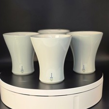 KPM Berlin LAB Porzellan Studio Edition 4er Set Becher / Vase Mint – Rarität