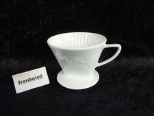 Melitta "  102  " Porzellan Kaffeefilter Weiß 2 Loch