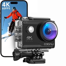 COOAU Action Cam 4K60FPS 20MP