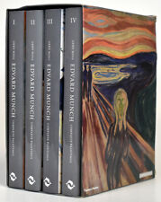 Munch, Edvard Munch. Complete paintings. Catalogue raisonné. 4 Bände [komplett].