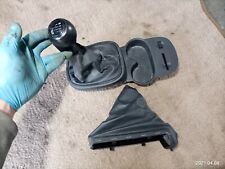 Opel Corsa D 2007 S07 5-Gang Schaltknauf Schaltsack Leder Handbremshebel