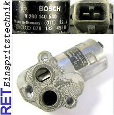 Leerlaufregler BOSCH 0280140540 Audi 80 100 2,8 V6 078133455B original