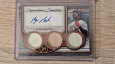 Byron Buxton Twins /25 Auto Patch topps Museum Baseball