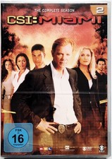 CSI: Miami - Season 2 / Staffel 2 (2010) NEU, Krimi-TV-Serie, 6-DVD's, FSK 16