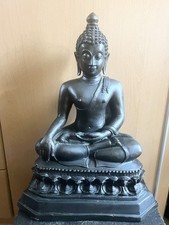 Edle Thai Buddha Statue Bronze 41cm