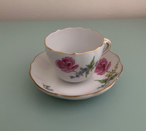 Meissen porzellan mokkatasse - meissen,