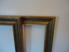 Bilderrahmen 20x30 bis 50x70cm gold Holz Rahmen für Keilrahmen Leinwand geeignet