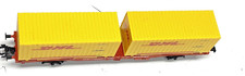 Märklin ho 47705    --   CONTAINERWAGEN  DHL   -- 2/