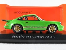 Maxichamps 940 063121 Porsche 911 Carrera RS 3.0 (1974) in grün 1:43 NEU/OVP