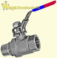 Kugelhahn aus Edelstahl V4A IG