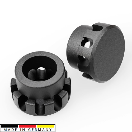 Laubschutzgitter mit - 2x,