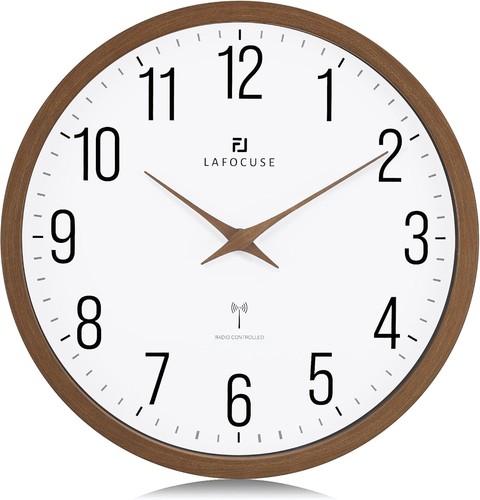 Lafocuse 30cm funk uhr wanduhr - 30cm, funk-uhr