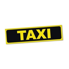 Taxi Magnetschild Auto Taxiruf Taxiservice Taxifahrer Magnetfolie Geschenkidee