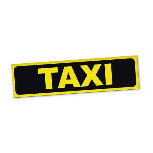 Taxi magnetschild auto taxiruf - magnetschild,