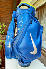 Nike Vapor 2016 Blue, Silver, Volt Golf Staff Bag  Tiger Woods / Collectors